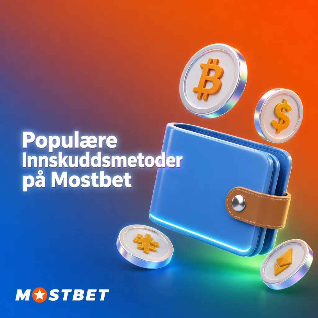 Populære innskuddsmetoder på Mostbet – Visa, Mastercard, Bitcoin og mer