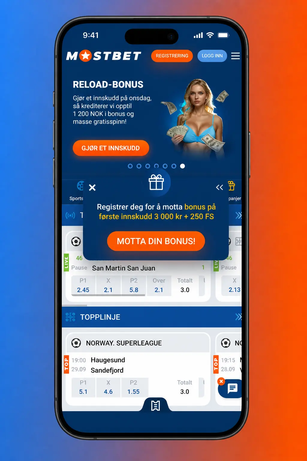 Steg-for-steg guide for innskudd i Mostbet-appen på mobil i Norge