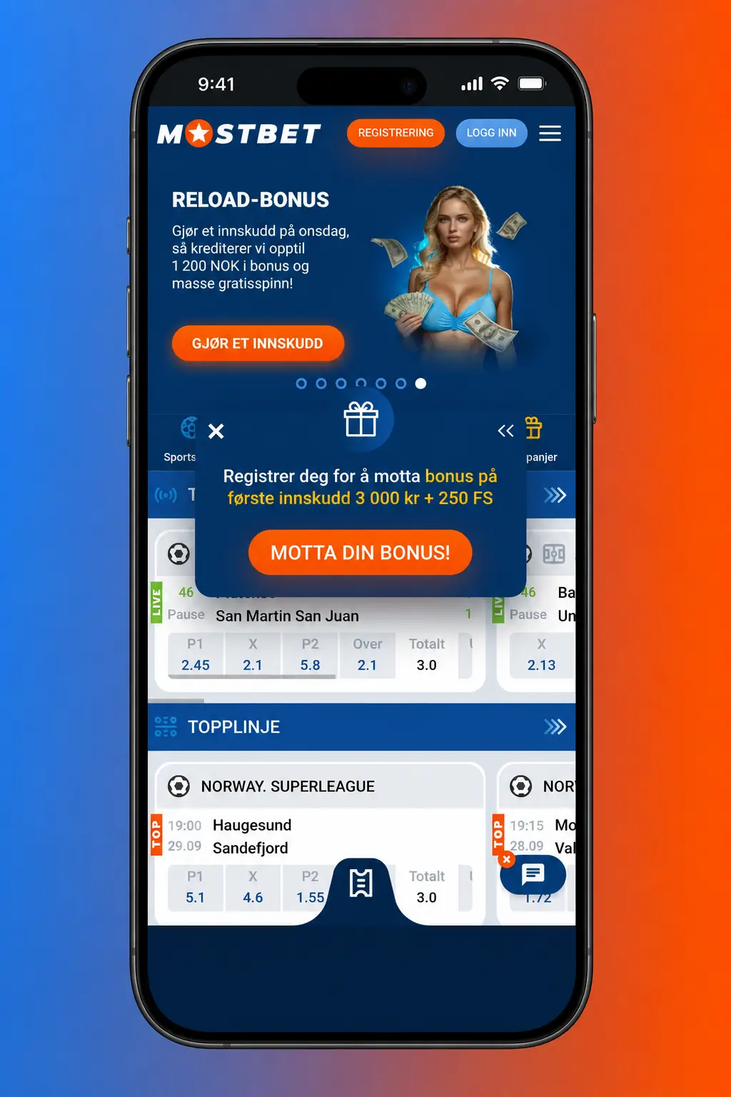 Trinn-for-trinn guide for innskudd i Mostbet-appen på mobil i Norge