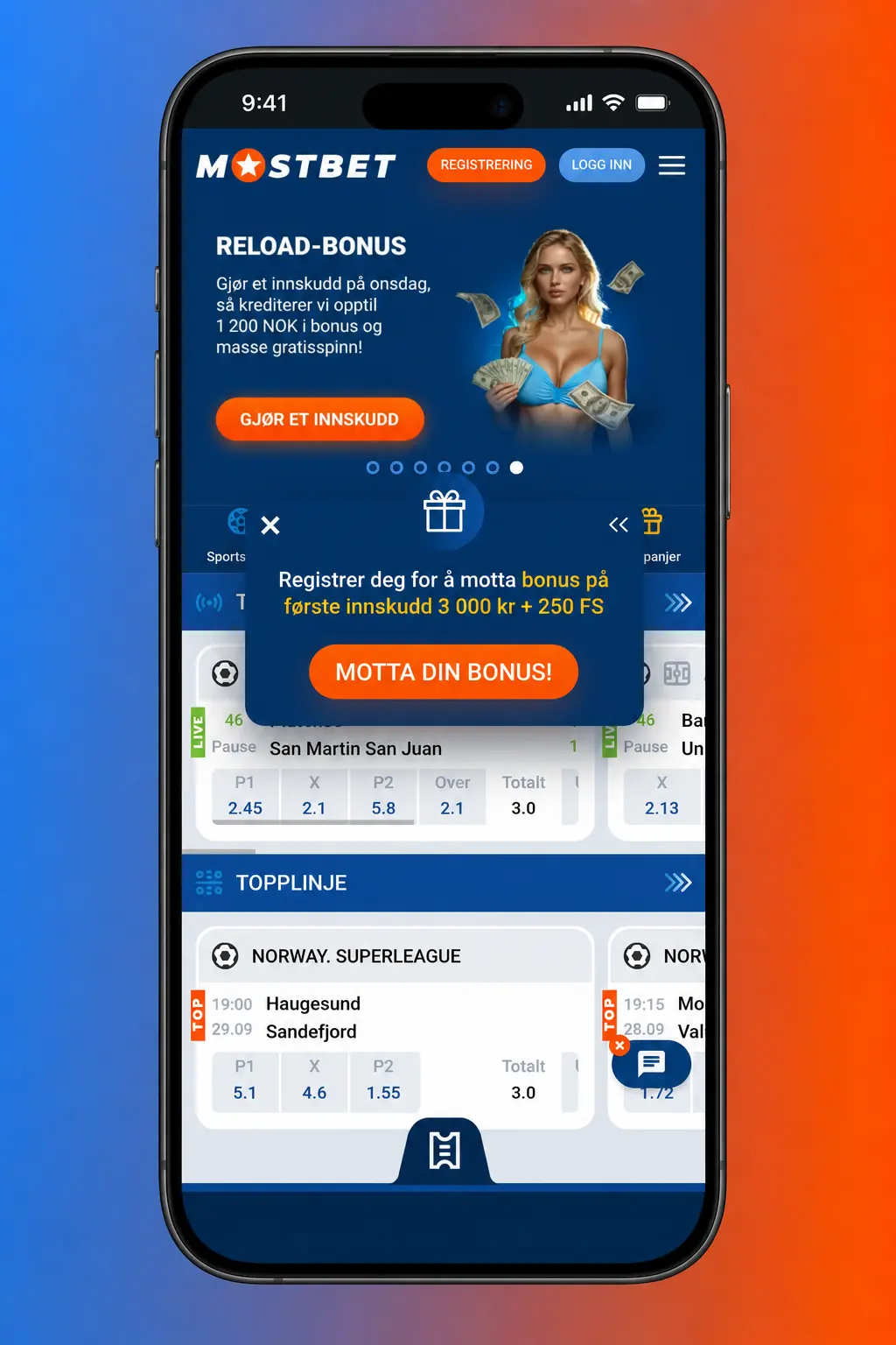 Steg-for-steg guide til innskudd i Mostbet-appen på Android og iOS i Norge