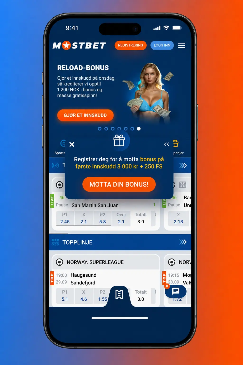 Steg-for-steg guide for innskudd i Mostbet-appen på mobil i Norge