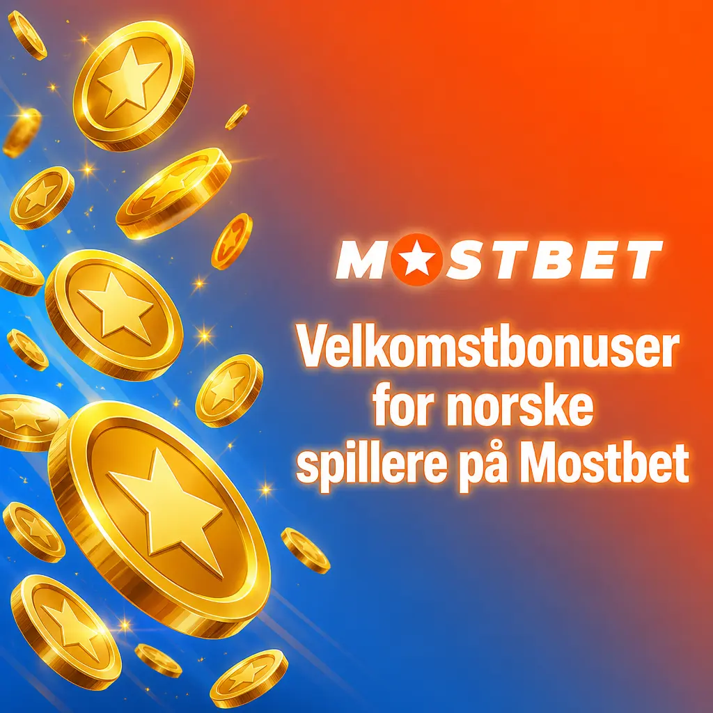 Velkomstbonuser for norske spillere på Mostbet